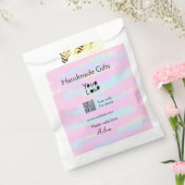 Vrouwelijke kleine bedrijf handgemaakte cadeaus ge bedankzakje (Gezegeld)