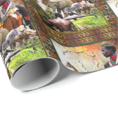 Vrouwelijke Koning • Afrocentrisch Cadeaupapier (Rol Hoek)