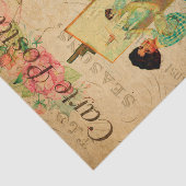  vrouwelijke kunstenaar in Easel-Frans Tissuepapier (Detail)