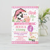 Vrouwelijke landbouwhuisdieren kaart (Staand voorkant)