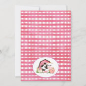 Vrouwelijke landbouwhuisdieren kaart (Achterkant)