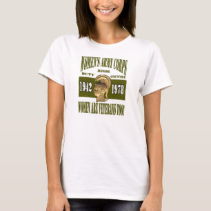 Vrouwelijke legerkorps Vrouwen zijn ook veteranen! T-shirt