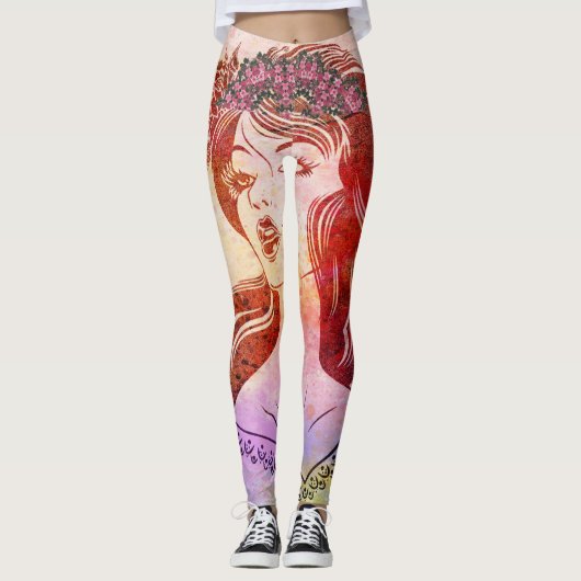 Vrouwelijke Leggings (Voorkant)