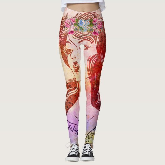 Vrouwelijke Leggings (Voorkant)