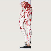 Vrouwelijke Leggings Bloedplaatjes Vampier Gothic (Links)