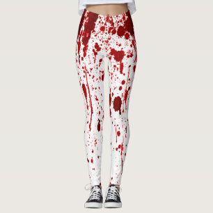 Vrouwelijke Leggings Bloedplaatjes Vampier Gothic