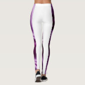 VROUWELIJKE LEGGINGS GEWOON PAARSE (Achterkant)