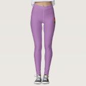 Vrouwelijke Leggings Voeg je Afbeelding tekst Logo (Voorkant)