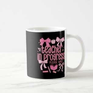 Vrouwelijke Leraar In Ontwikkeling Coquette Roze S Koffiemok