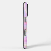 Vrouwelijke, levendige, pastel holografisch spiraa Case-Mate iPhone case (Achterkant / Rechts)