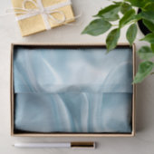  Vrouwelijke Lichtblauwe Faux Satin Tissuepapier (Geschenk)