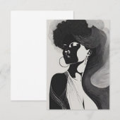 vrouwelijke lijn kaart (Voorkant / Achterkant)