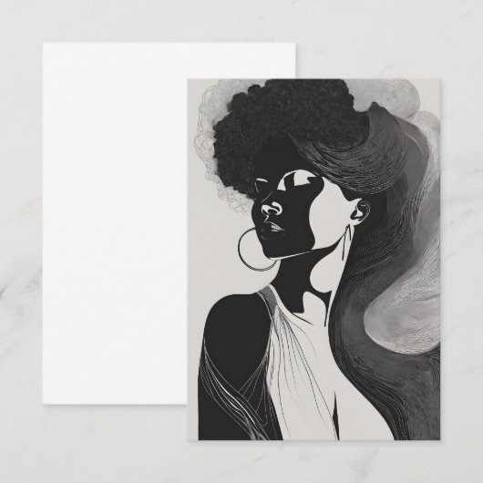 vrouwelijke lijn kaart (Voorkant / Achterkant)