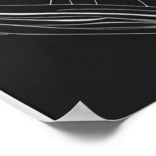 vrouwelijke lijn poster (Hoek)