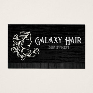 Vrouwelijke lijnkunst   Women Beauty Logo Visitekaartje