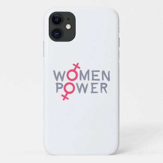 Vrouwelijke macht Case-Mate iPhone case (Achterkant)