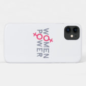 Vrouwelijke macht Case-Mate iPhone case (Achterkant (horizontaal))