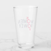 Vrouwelijke macht glas (Achterkant)