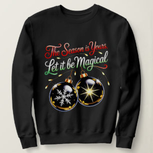 Vrouwelijke Magische Kerst Cozy Festive Winter Glo Trui