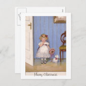 Vrouwelijke manieren Kerstmis Briefkaart (Voorkant / Achterkant)