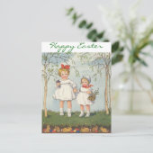 Vrouwelijke manieren Paas Kaart (Staand voorkant)