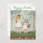 Vrouwelijke manieren Paas Kaart (Voorkant / Achterkant)
