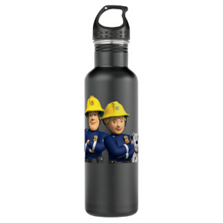 Vrouwelijke Mannen Cartoon Fireman Names for Sam C Waterfles