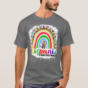 Vrouwelijke Mannen Nationaal Hispanisch Erfgoed Ma T-shirt