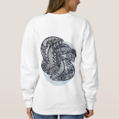 Vrouwelijke mannen trui (Achterkant)