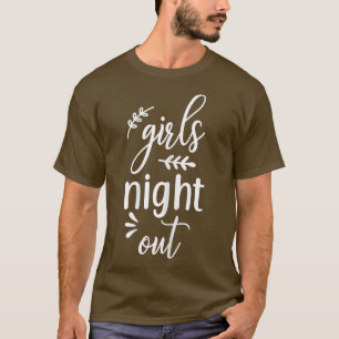 Vrouwelijke meisjes die het rond hebben rond de to t-shirt