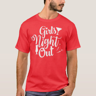 Vrouwelijke meisjes nacht Verloving Bachelorette P T-shirt