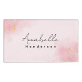 Vrouwelijke minimale naam tag (Voorkant)