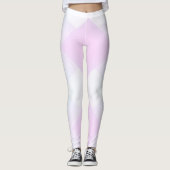 Vrouwelijke moderne Leggings Roze Blauw Paars Wit (Voorkant)