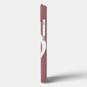 vrouwelijke muzieknoot Case-Mate iPhone case (Achterkant / Links)