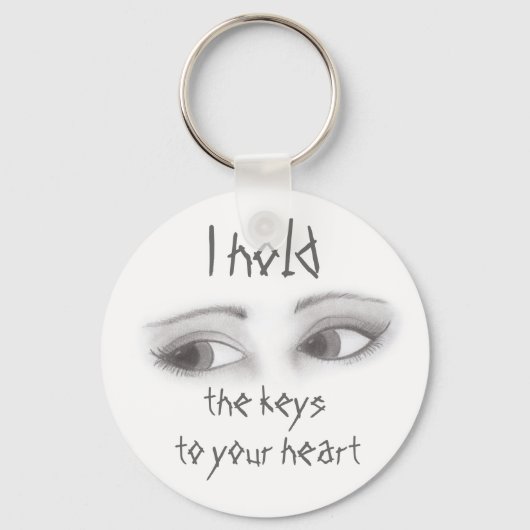 Vrouwelijke ogen sleutelhanger (Voorkant)