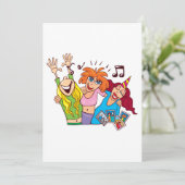 Vrouwelijke partners kaart (Staand voorkant)