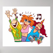 Vrouwelijke partners poster (Voorkant)