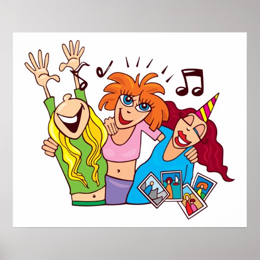 Vrouwelijke partners poster (Voorkant)