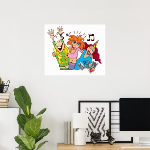 Vrouwelijke partners poster