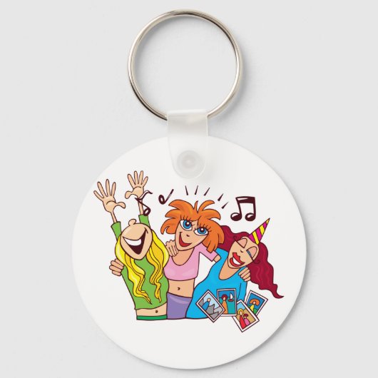 Vrouwelijke partners sleutelhanger (Voorkant)