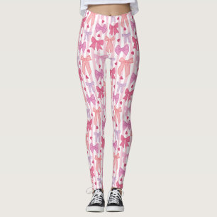 Vrouwelijke Pastel Bogen en Strepen Leggings