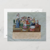 Vrouwelijke Patriottische Club Briefkaart (Voorkant / Achterkant)