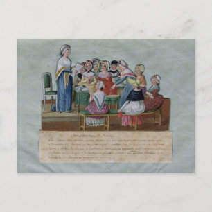 Vrouwelijke Patriottische Club Briefkaart