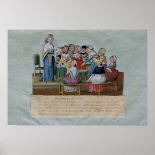 Vrouwelijke Patriottische Club Poster