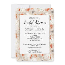 Vrouwelijke Perzik Rood Wit Bloemen