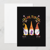 Vrouwelijke Quilter We Waren Meer Dan Alleen Quilt Kaart (Voorkant / Achterkant)