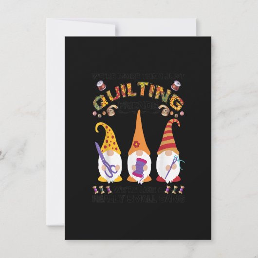 Vrouwelijke Quilter We Waren Meer Dan Alleen Quilt Kaart (Voorkant)