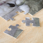 Vrouwelijke Ragdoll kat Legpuzzel (Zijkant)