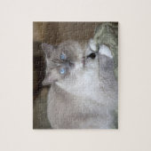 Vrouwelijke Ragdoll kat Legpuzzel (Verticaal)