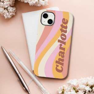 Vrouwelijke Retro Vintage Golf Persoonlijke Naam Case-Mate iPhone 14 Plus Hoesje